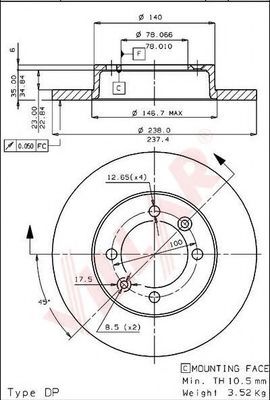 Disc frana