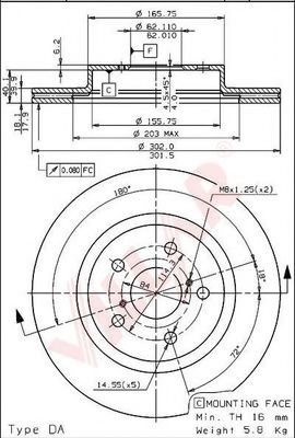 Disc frana