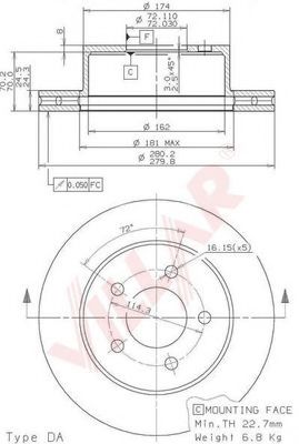 Disc frana