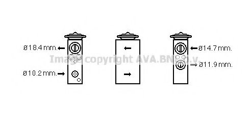 Supapa expansiune, clima