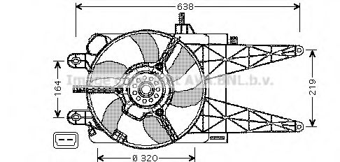 Ventilator, radiator