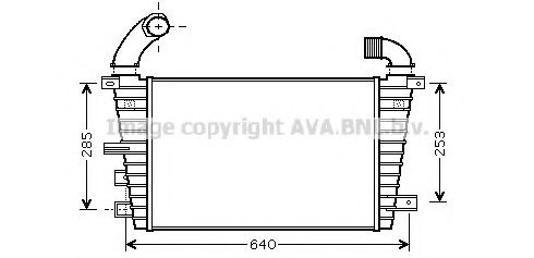 Intercooler, compresor