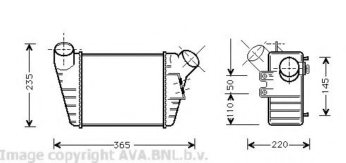Intercooler, compresor