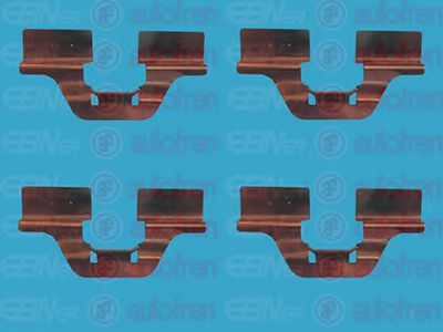 Set accesorii, placute frana