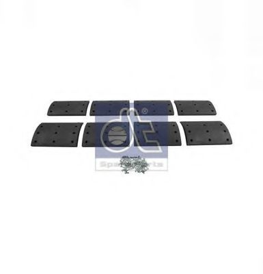 Set garnituri de frictiune, frana tambur