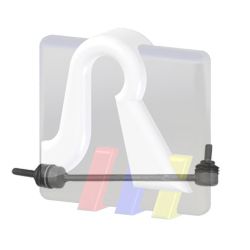 Brat/bieleta suspensie, stabilizator