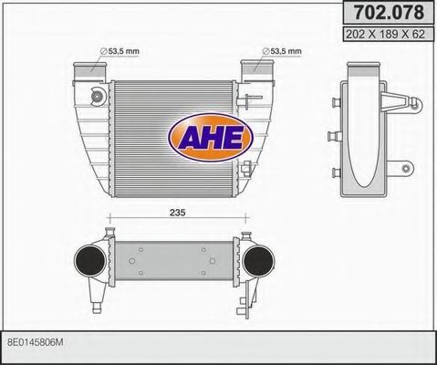 Intercooler, compresor