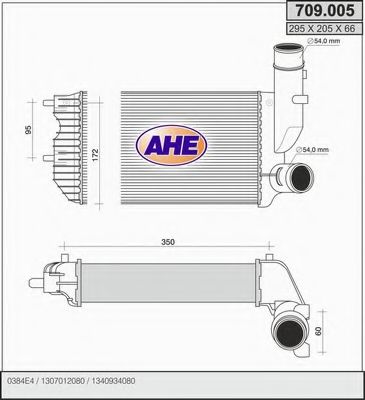 Intercooler, compresor