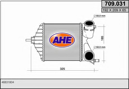 Intercooler, compresor