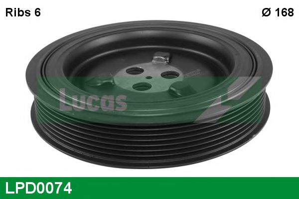 Fulie curea, arbore cotit