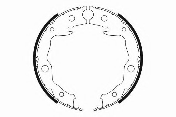 Set saboti frana, frana de mana