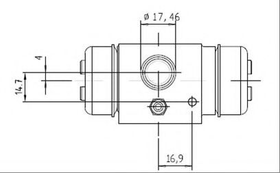 Cilindru receptor frana