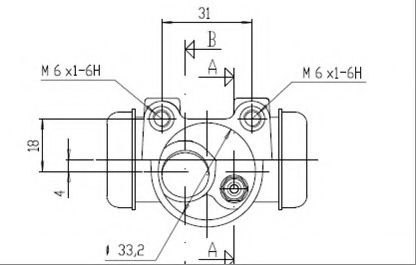 Cilindru receptor frana