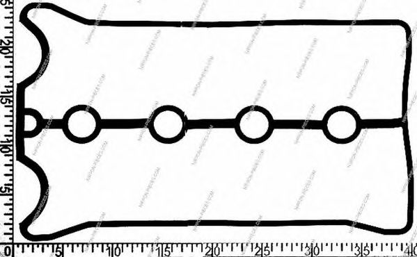 Garnitura, capac supape