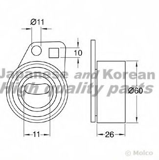 rola intinzator,curea distributie