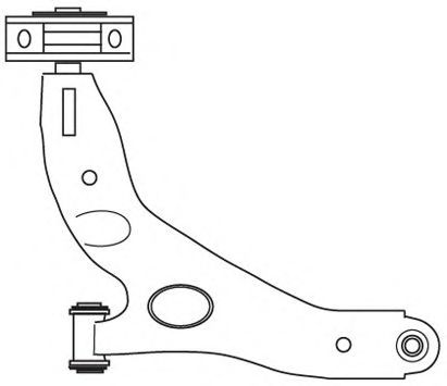 Brat, suspensie roata