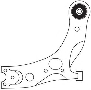 Brat, suspensie roata