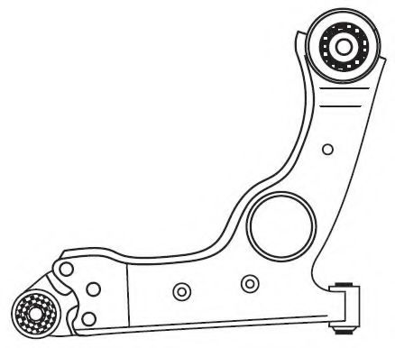 Brat, suspensie roata