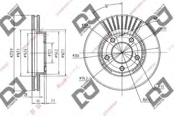 Disc frana