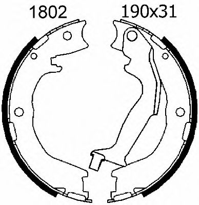 Set saboti frana, frana de mana