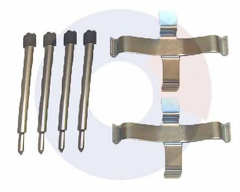 Set accesorii, placute frana