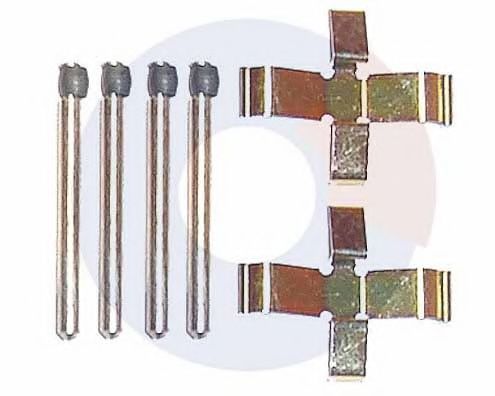 Set accesorii, placute frana