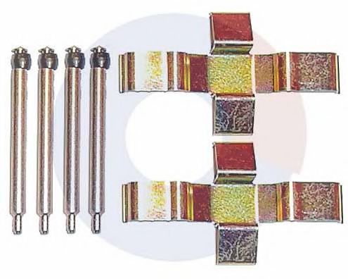 Set accesorii, placute frana