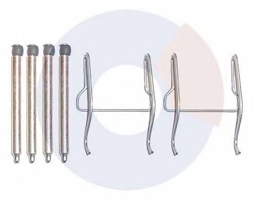 Set accesorii, placute frana