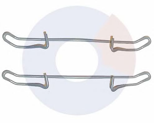 Set accesorii, placute frana