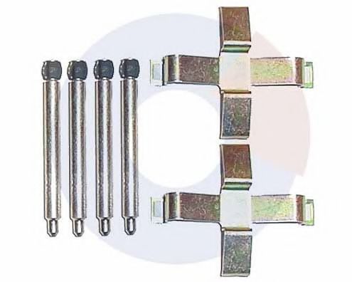 Set accesorii, placute frana