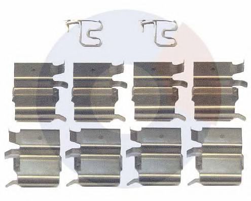 Set accesorii, placute frana