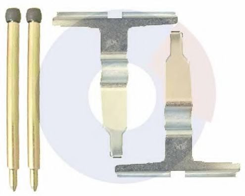 Set accesorii, placute frana