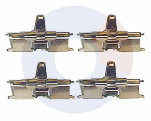 Set accesorii, placute frana