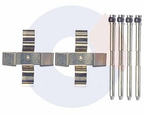 Set accesorii, placute frana