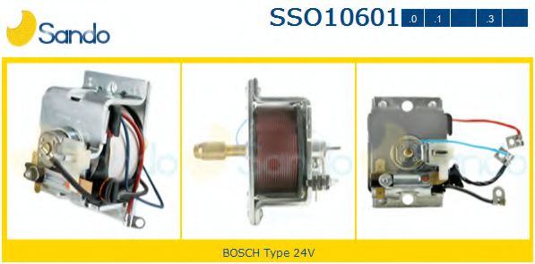 Solenoid, electromotor