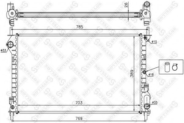 Radiator, racire motor