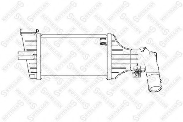 Intercooler, compresor