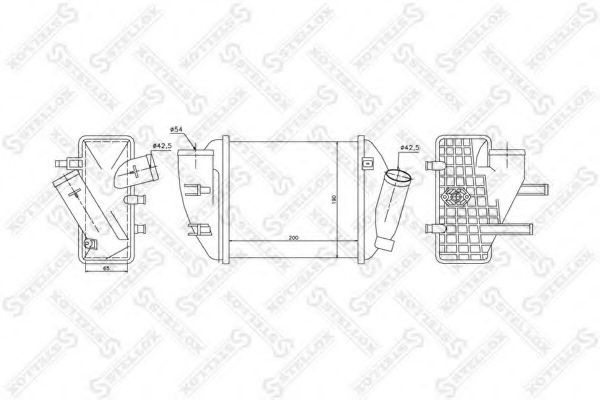 Intercooler, compresor