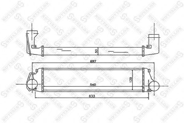 Intercooler, compresor