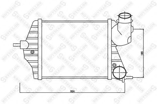 Intercooler, compresor