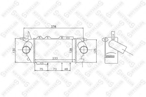 Intercooler, compresor