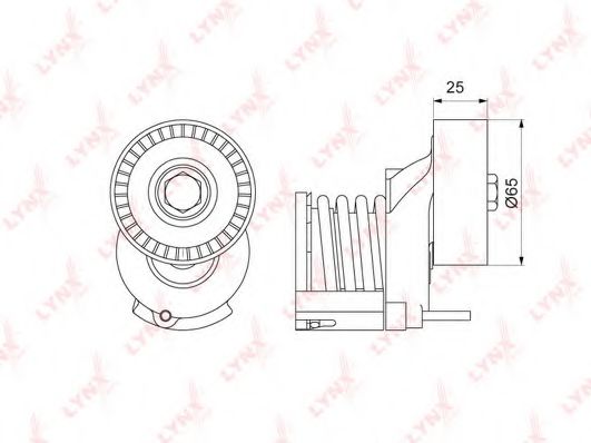 Intinzator curea, curea distributie