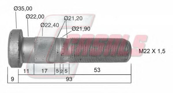Bolt roata