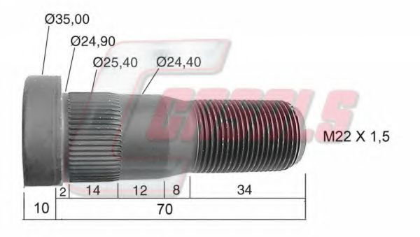 Bolt roata