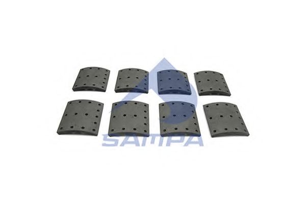 Set garnituri de frictiune, frana tambur