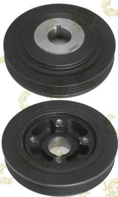 Fulie curea, arbore cotit