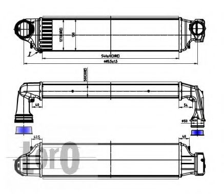 Intercooler, compresor