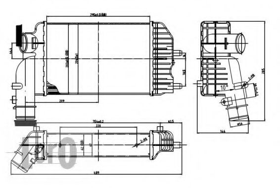 Intercooler, compresor