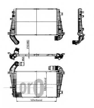 Intercooler, compresor