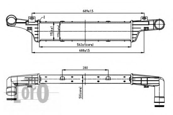 Intercooler, compresor